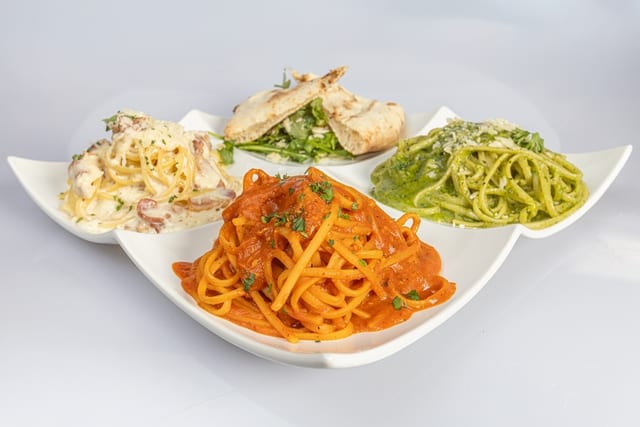 The Pasta Sampler.