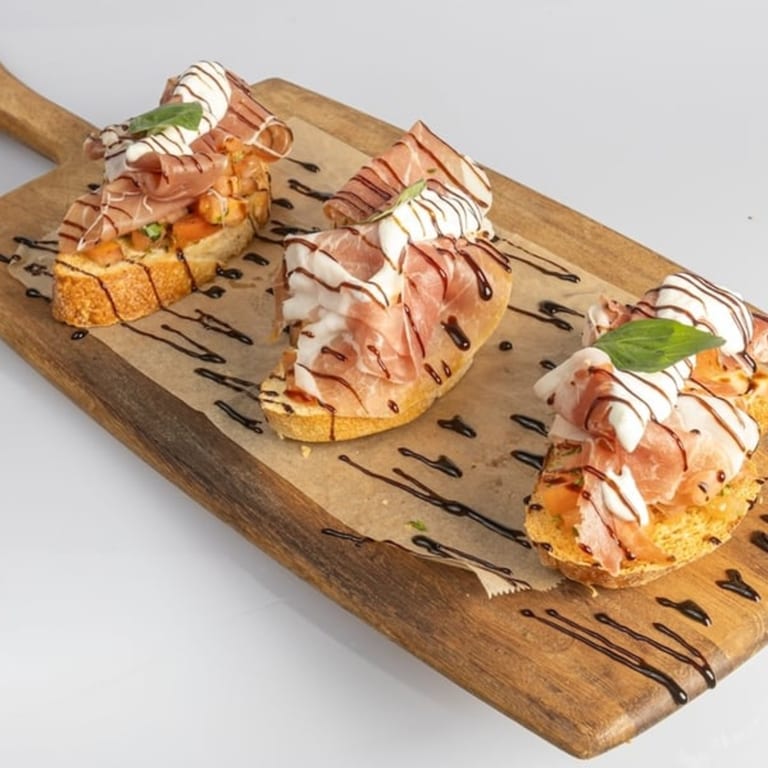 What is bruschetta?