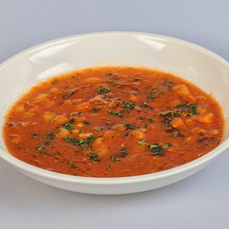 What is minestrone soup?