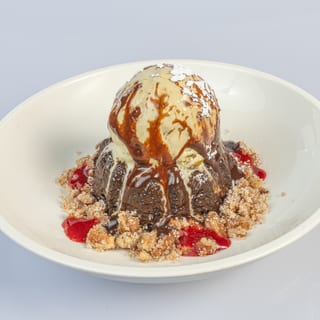 DARK MATTER LAVA CAKE