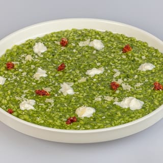 Risotto al pesto