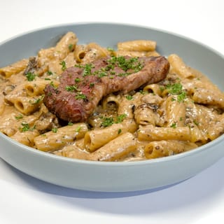 Rigatoni Funghi with Picanha