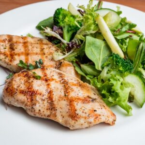 Grilled Chicken With Salad